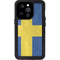 Sweden Flag Distressed iPhone 15 Pro Waterproof Case